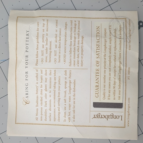 Longaberger Reed Diffuser - Picture 3 of 4